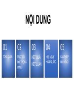 nghe kém tiếp nhận   thần kinh nặng sâu ở trẻ khám thính lực tại bệnh viện nhi đồng 1 tỷ lệ và các yếu tố liên quan 