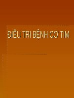 ĐIỀU TRI BỆNH cơ TIM 