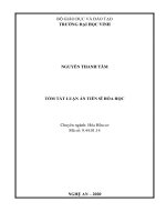 Nghiên cứu thành phần hóa học và hoạt tính sinh học của cây bù dẻ trơn (uvaria boniana), bù dẻ hoa vàng (uvaria hamiltonii), lãnh công màu hung (fissistigma cupreonitens) và lãnh công xám (fissistigma glaucesens) tt 