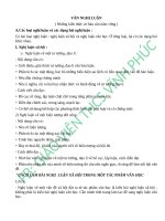 ôn tập văn nghị luận 