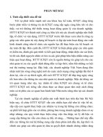 Tổ chức hệ thống thông tin kế toán quản trị trong các doanh nghiệp cổ phần sản xuất bánh kẹo trên địa bàn hà nội tt 