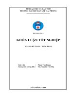Hoàn thiện công tác kế toán doanh thu, chi phí và xác định kết quả kinh doanh tại công ty TNHH sản xuất và thương mại mỹ tín 