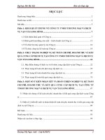 Kế toán chi phí, doanh thu và kết quả cung cấp dịch vụ tại công ty TNHH thương mại và dịch vụ vận tải long bình 