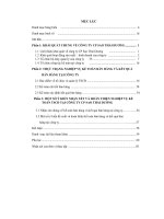 Kế toán bán hàng và kết quả bán hàng tại công ty cổ phần sao thái dương 