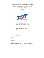 báo cáo thực tập quy trình xin visa úc 