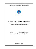 Đào tạo và phát triển nguồn nhân lực công ty TNHH thương mại XNK  VT thống nhất   