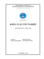 Hoàn thiện công tác kế toán doanh thu, chi phí và xác định kết quả kinh doanh tại công ty TNHH sản xuất và thương mại mỹ tín   