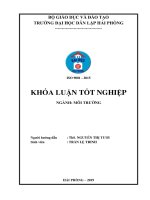 Nghiên cứu tác động môi trường của dự án xây dựng nhà máy chế biến nông sản và nông trại tại đông triều   quảng ninh   