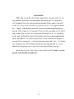 tiểu luận kinh tế du lịch nghiên cứu năng lực cạnh tranh điểm đến du lịch đà lạt 