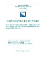 tội hủy hoại hoặc cố ý làm hư hỏng tài sản và thực tiễn xét xử tại tòa án nhân dân quận ngũ hành sơn 
