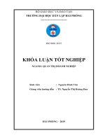 Một số giải pháp marketing nhằm nâng cao hiệu quả kinh doanh của công ty TNHH k n v   