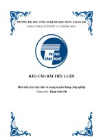 Cấu trúc mạng – topology 