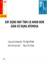 Xây dựng máy tính cá nhân đơn giản sử dụng atemega 