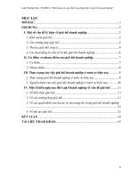 Bài tập học kỳ môn Luật Thương mại 1 Bình luận quy định của pháp luật về giải thể doanh nghiệp