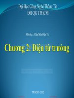Bài giảng môn nhập môn điện tử chương 2   dư quang bình 