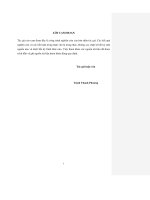 Luận văn Thạc sĩ Quản lý kinh tế: Phát triển nguồn nhân lực tại Công ty TNHH Tiến Hoa