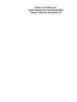 Ebook nâng cao năng lực cạnh tranh của doanh nghiệp trong thương mại quốc tế phần 1 