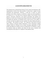 Completing the audit process on revenue from sales and provide services in the audit of financial statements conducted by  PNT International Auditing Company Limited