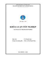 Nâng cao hiệu quả quản lý và sử dụng nguồn nhân lực tại công ty chi nhánh bưu chính viettel hải phòng   tổng công ty CP bưu chính viettel   