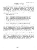 Tóm tắt dự án Khoa học sức khỏe: Thực trạng dư lượng Nitrat trong rau, củ, quả tại tỉnh Bến Tre