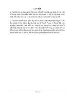 Tiểu luận cuối kì môn Chính sách xã hội