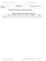 GIÁO ÁN ĐẠI SỐ 9 CHUỖI 5 HOẠT ĐỘNG TIET39 -40