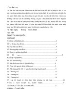 Xử lý tình huống kiểm tra việc giải quyết hồ sơ hành chính đăng ký kết hôn và đăng ký khai sinh tại UBND phường lê lợi, thị xã sơn tây, thành phố hà nội