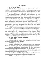 Tóm tắt luận án Tiến sĩ Khoa học Chính trị: Thực thi chính sách giảm nghèo theo chuẩn nghèo tiếp cận đa chiều ở tỉnh Vĩnh Long