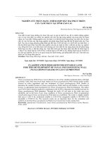 Nghiên cứu phân hạng thích hợp đất đai phát triển cây Tam thất tại tỉnh Lào Cai