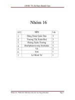 Phân tích chiến lược toàn cầu của công ty Kymdan