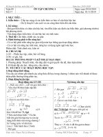 GIÁO ÁN ĐẠI SỐ 95 HOẠT ĐỘNG TIET17