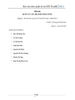 Hệ sinh thái rạn san hô ở vịnh nha trang – khánh hòa 