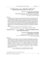 Strobilanthes helicta T. Anders. - họ ô rô (Acanthaceae), ghi nhận mới cho hệ thực vật Việt Nam