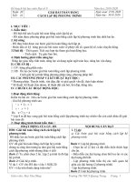 GIÁO ÁN ĐẠI SỐ 9 HK2 CHUỖI 5 HOẠT ĐỘNG TIET41-42