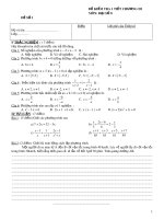 Tổng hợp 12 đề kiểm tra 1 tiết chương 3 môn Đại số 8