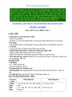 Giáo án TNXH 1_ Tiết 1 đến 10_Kết nối tri thức với cuộc sống_Linh