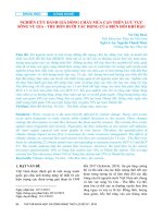 Nghiên cứu đánh giá dòng chảy mùa cạn trên lưu vực sông Vu Gia - Thu Bồn dưới tác động của biến đổi khí hậu