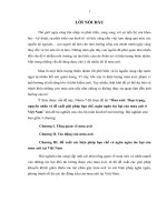 tiểu luận kinh tế môi trường mưa axit thực trạng, nguyên nhân và đề xuất giải pháp hạn chế, ngăn ngừa tác hại của mưa axit 