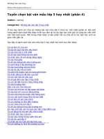 tuyen chon bai van mau lop 5 hay nhat phan 4 