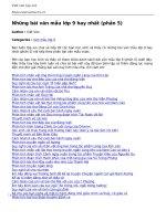 nhung bai van mau lop 9 hay nhat phan 5 