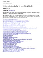 nhung bai van mau lop 10 hay nhat phan 2 