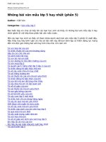 nhung bai van mau lop 5 hay nhat phan 5