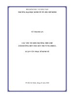 Các yếu tố môi trường thể chế ảnh hưởng đến thu hút FDI vùng đồng bằng sông cửu long 