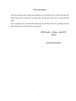 Luận văn Thạc sĩ Quản lý kinh tế: Giải pháp nâng cao hiệu quả kinh doanh tại Công ty cổ phần du lịch và xúc tiến thương mại Lạng Sơn