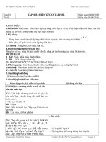 GIÁO ÁN SỐ HỌC 6 CHUỖI 5 HOẠT ĐỘNG TIET1-6