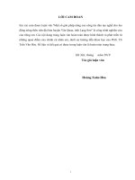 Luận văn Thạc sĩ Quản lý kinh tế: Một số giải pháp nâng cao công tác đào tạo nghề cho lao động nông thôn trên địa bàn huyện Văn Quan, tỉnh Lạng Sơn