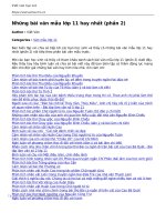 nhung bai van mau lop 11 hay nhat phan 2 