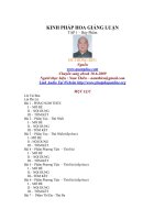 KINH PHÁP HOA GIẢNG LUẬN TẬP 1 – Bảy Phẩm. HT.THÔNG BỬU