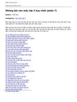 nhung bai van mau lop 5 hay nhat phan 7