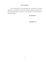 Nghiên cứu đề xuất giải pháp ưu tiên định hướng không gian quản lý tổng hợp tài nguyên khu vực ven biển hải phòng 